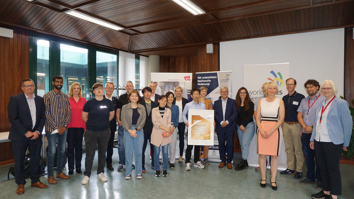 Die Kerschensteinerschule ist Leistungszentrum im Bereich Wasser- und Abwassertechnik