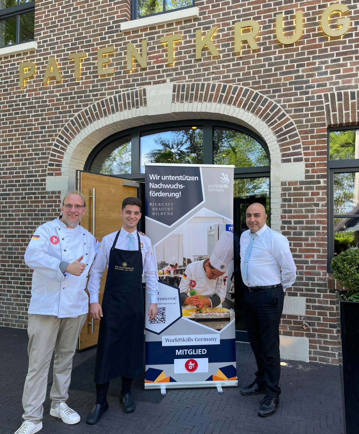 WorldSkills verbindet: spanischer Auszubildender macht Praktikum bei deutschem Bundestrainer