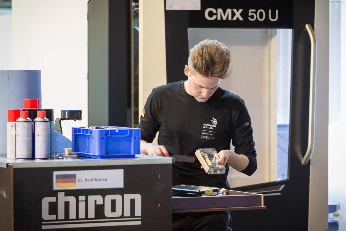 CNC-Fräsen: Jetzt Chance zur Teilnahme an den WorldSkills Shanghai 2022 sichern