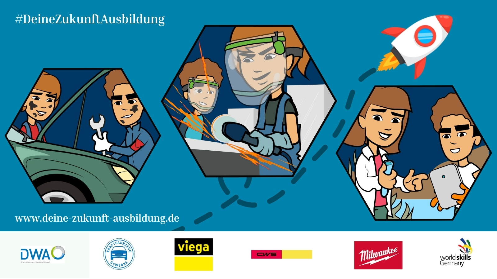 „Deine Zukunft: Ausbildung!“ – Kampagne will Jugendliche für Karriere in über 25 modernen Berufen begeistern