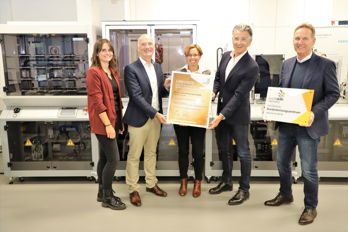 Das Festo Lernzentrum Saar – Bundesleistungszentrum für Industrie 4.0