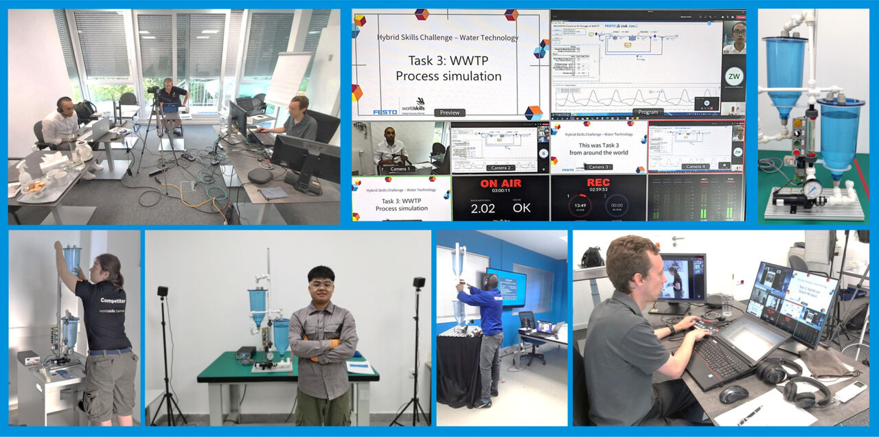 Hybrid Skills Challenge in der Disziplin "Water Technology"
