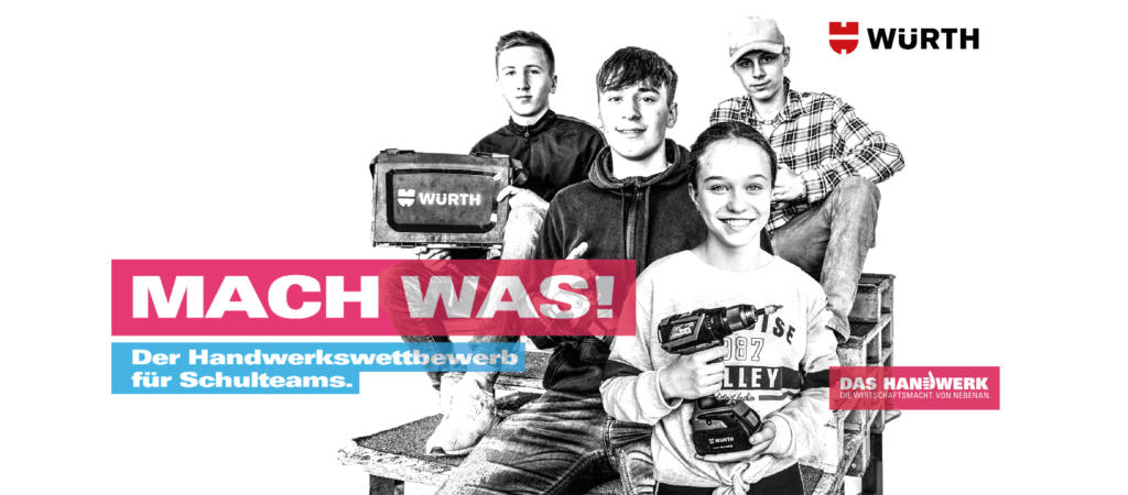 Handwerkswettbewerb "MACH WAS!" - Champions sind wieder Teil der Jury!