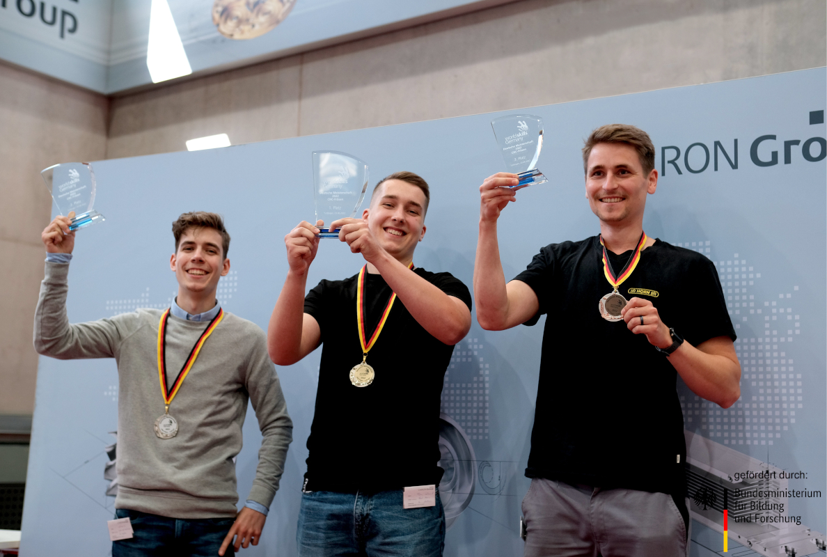 Deutsche Meisterschaft 2022 im CNC-Fräsen