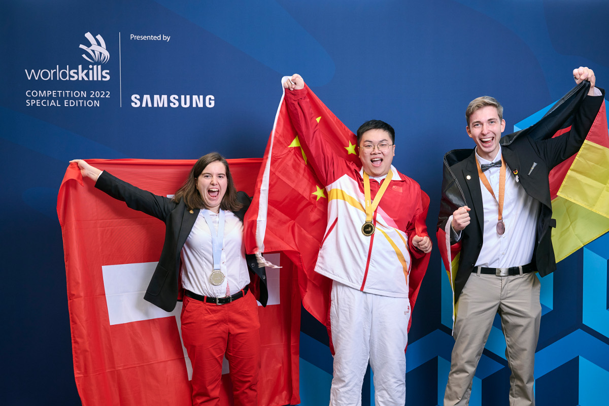 Bronze bei WM der Berufe: Deutschland in Drucktechnik unter den Besten der Welt