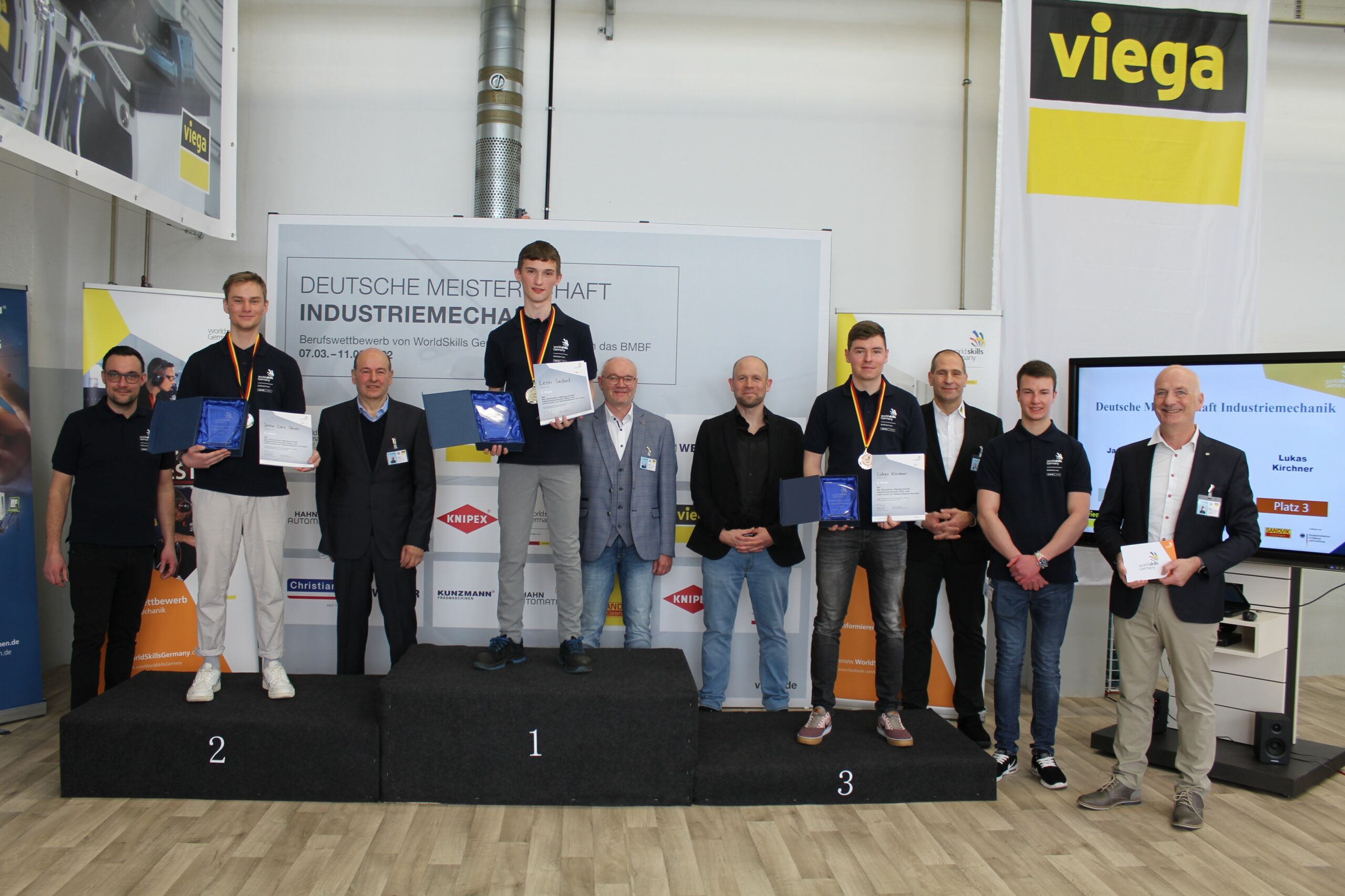 Leon Seifert aus Thüringen siegt bei Deutscher Meisterschaft „Industriemechanik"