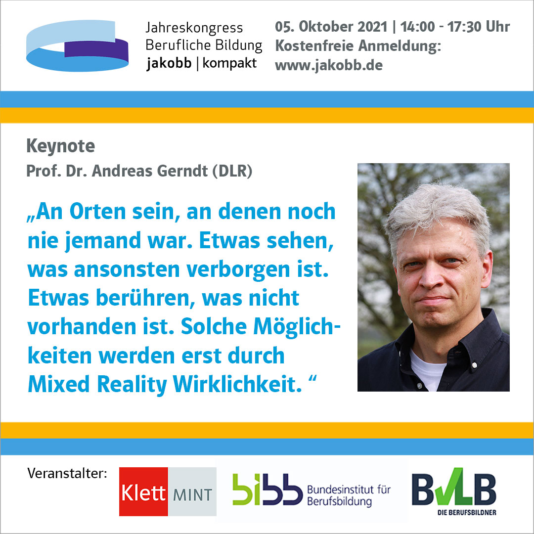 jakobb kompakt – Jahreskongress Berufliche Bildung startet im Oktober digital