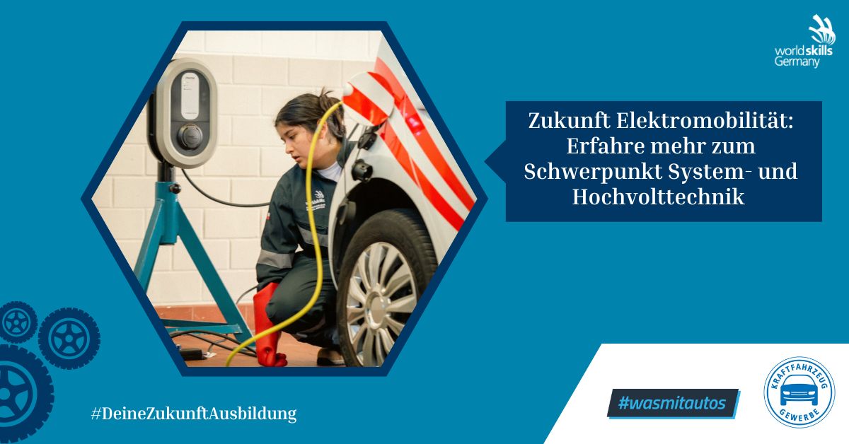 Zukunft Elektromobilität: Starte deine Karriere als Kfz-Mechatroniker für System- und Hochvolttechnik (m/w/d)
