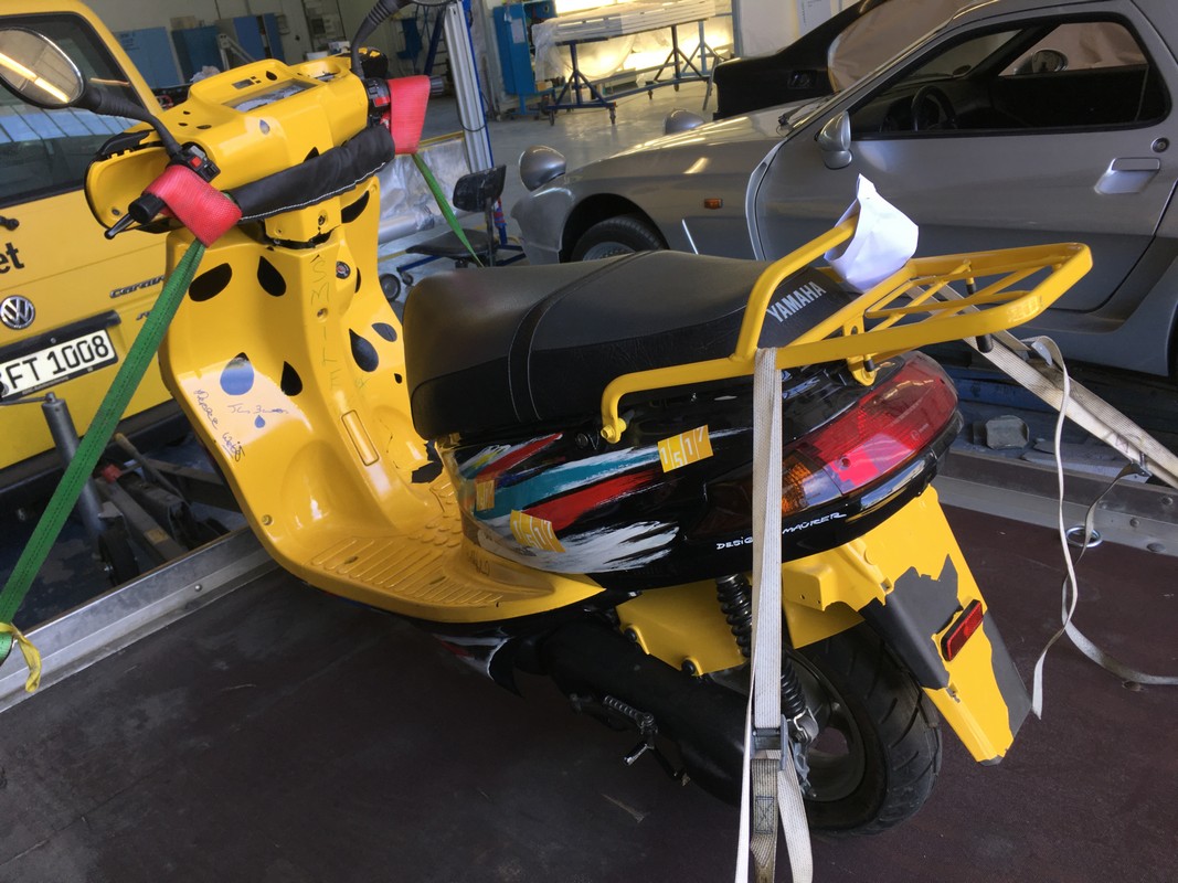 ADAC-Jugendclub-Roller von 1996 - Instandsetzung mit WorldSkills-Unterstützung