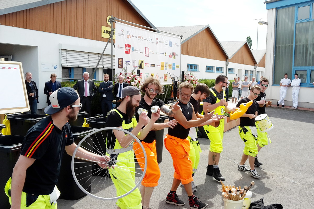 Stein auf Stein - Gewinn-Bau-Messe im BiW Erfurt