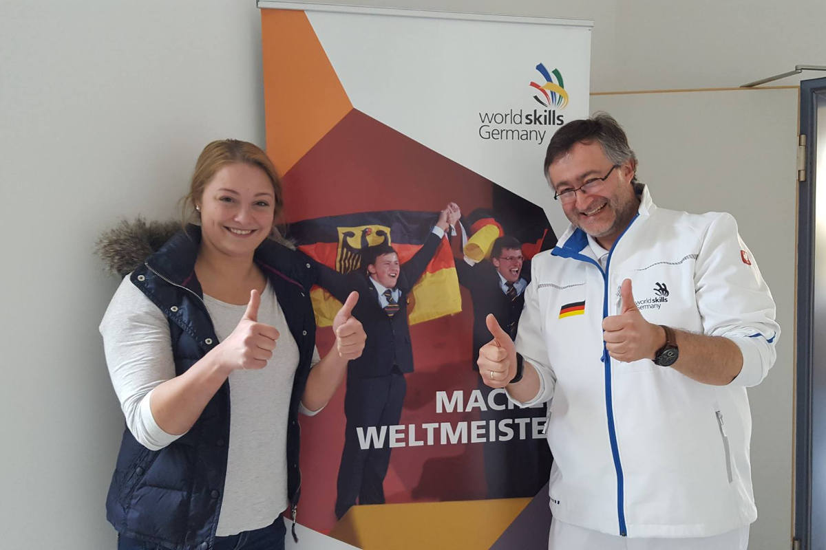 Kompetenz in der Pflege: Laura Marie Vosskötter bei der nächsten Berufe-WM