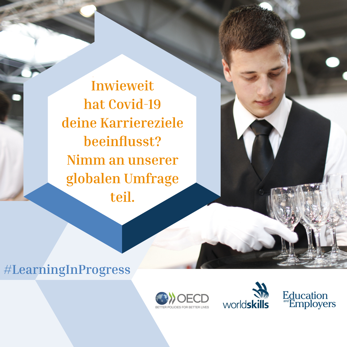 WorldSkills und OECD: Befragung zu Karriereverläufen während und nach der Coronapandemie