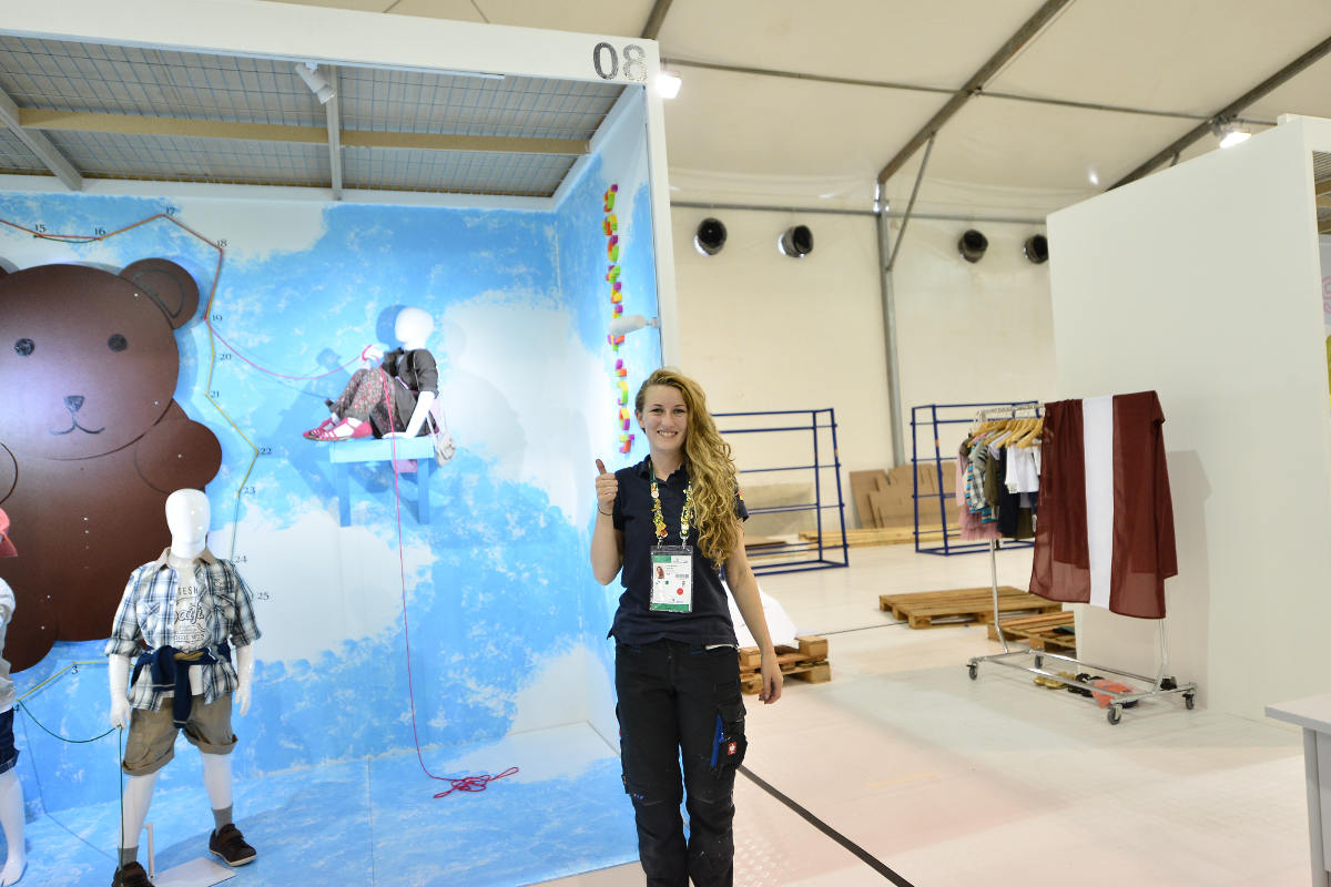 Erste Deutsche Meisterschaft im Skill "Visual Merchandising" auf Creativeworld 2017