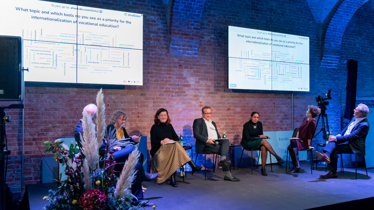 “Worldwide Policy Cooperation for Excellence in VET” – Internationale Berufsbildungskonferenz