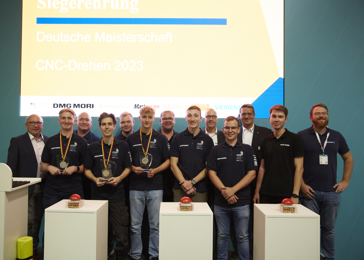 Bester Zerspaner Deutschlands: WM- und EM-Champion Krisztian Kalmar gewinnt Deutsche Meisterschaft im „CNC-Drehen“