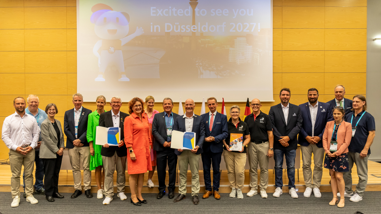 Feierliche Unterzeichnung legt Grundstein für Planungsbeginn der EuroSkills Düsseldorf 2027