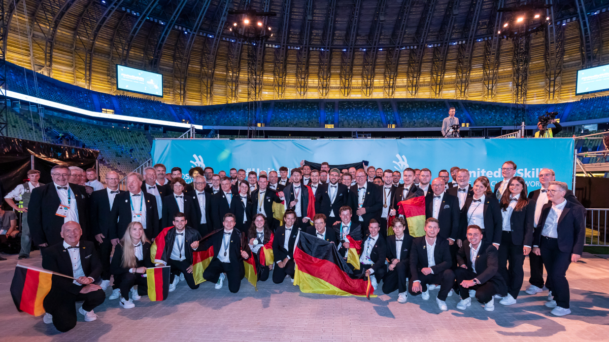 Großer Paukenschlag: Team Germany holt bei EM der Berufe in Danzig 5 x Gold, 9 x Silber, 1 x Bronze und 8 x Exzellenzmedaillen