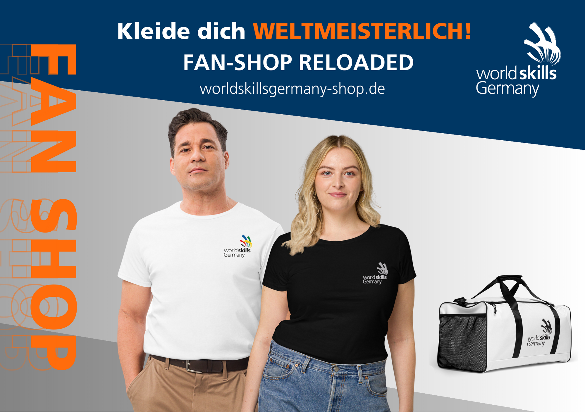 Weltmeisterlich kleiden mit Produkten aus neuem Fan Shop