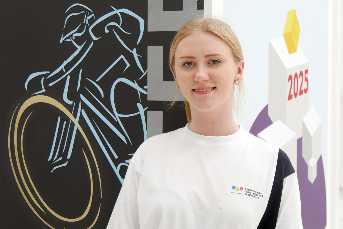 Isabell Masannek ist Deutsche Meisterin im Malerhandwerk 2025