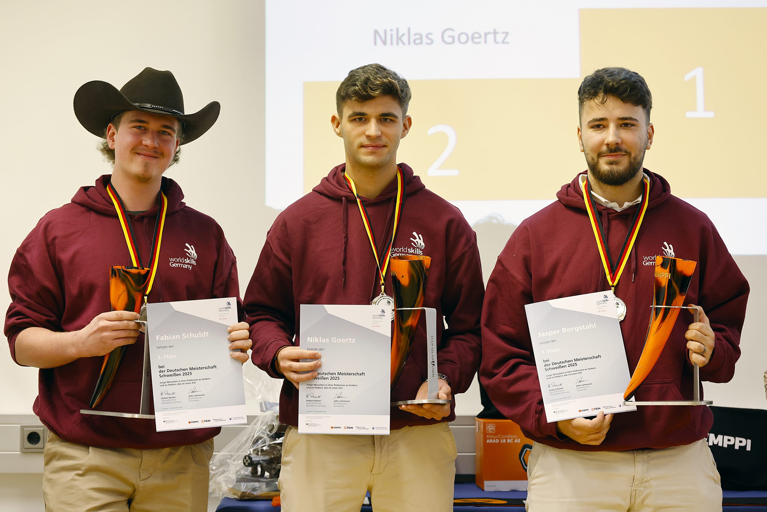 Jasper Borgstahl gewinnt Deutsche Meisterschaft 2025 im Schweißen