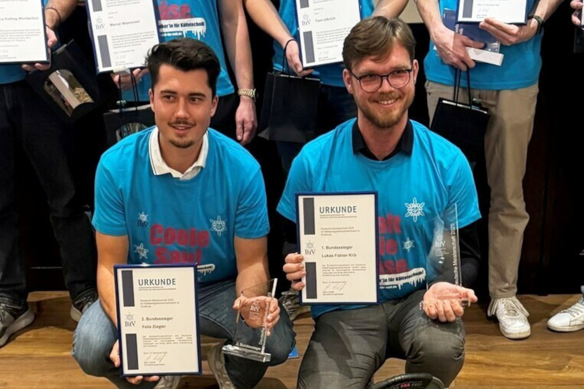 Lucas Fabian Kilb gewinnt Deutsche Meisterschaft 2025 in "Kälte- und Klimatechnik"