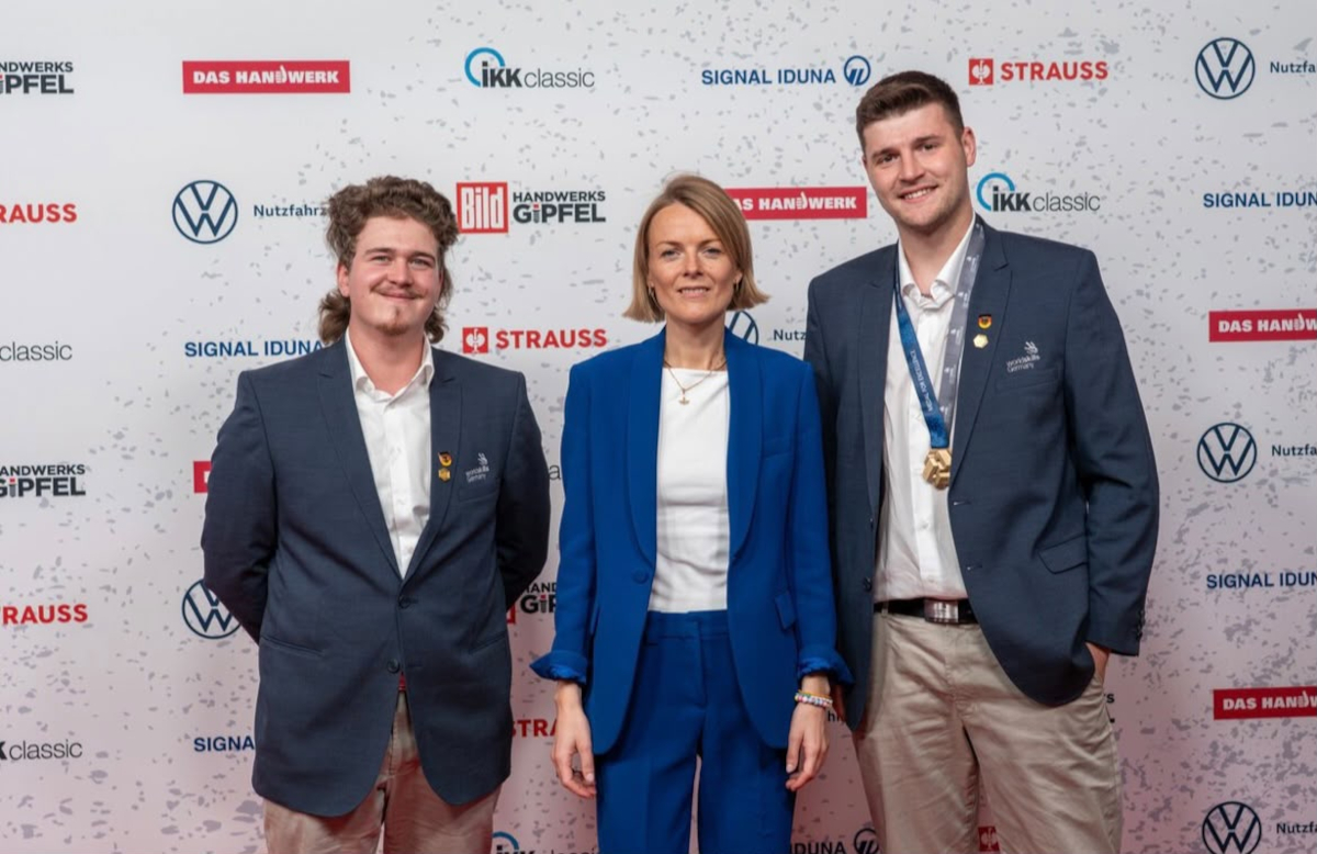 WorldSkills Germany beim 1. BILD-Handwerksgipfel
